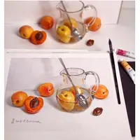 Цветное стекло в контражуре. Практика