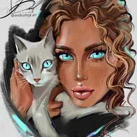 Цифровая живопись в стиле масло на iPad