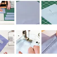 Технология изготовления кармана с клапаном и двумя обтачками