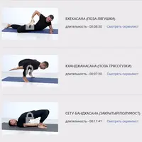 Теория асан №4. Поза змеи, полумост, поза лягушки, поза трясогузки и упавиштаконасана