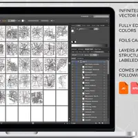 Набор географических карт для 315+ городов