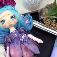 Интерьерная кукла - бабочка Аннамари