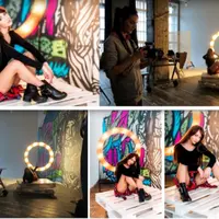 Видео о съемке со студийным импульсным светом