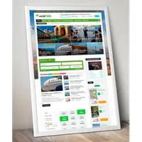 Автонаполняемый готовый туристический сайт