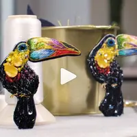 Брошь Туканчик