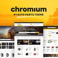 Chromium - Auto Parts Shop WordPress WooCommerce Theme