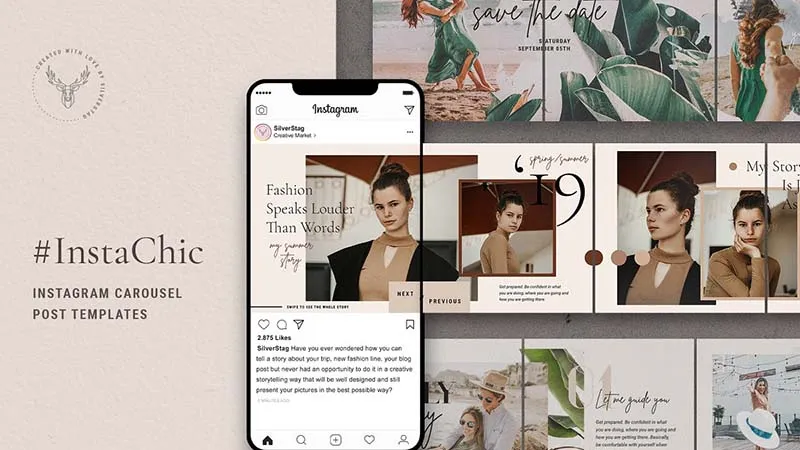 Instagram Carousel Post Templates