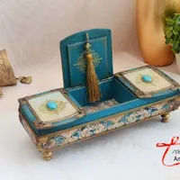 Шкатулка "Бирюзовая кокетка"