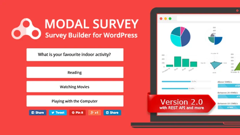 Modal Survey - WP Poll, Survey & Quiz Plugin