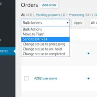 WooCommerce - Bitrix24 CRM - Integration