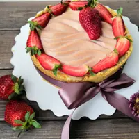 Идеальный клубничный чизкейк дома