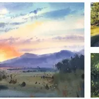 24 часа. Вечер. Акварельный марафон