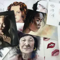 Акварельный портрет