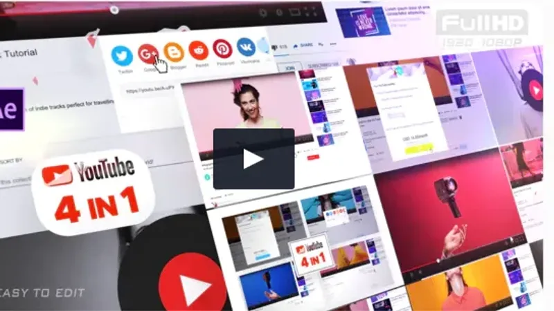 YouTube Promo 4 in 1