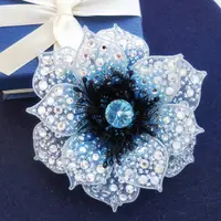 Брошь Хрустальный Цветочек