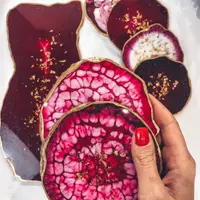 Подстаканники из эпоксидной смолы