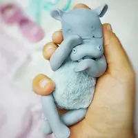 Спящий бегемотик