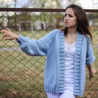 МК по вязанию Кардигана Warm Elm