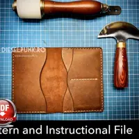 Кожаная обложка для паспорта