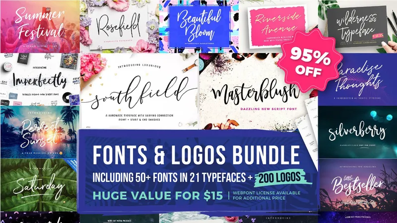 Typographer's Dream Box + 200 Logos