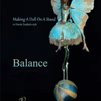 Создание куклы на подставке в стиле Дороте Заукаит