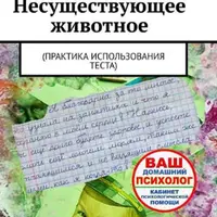 Несуществующее животное. Практика использования теста