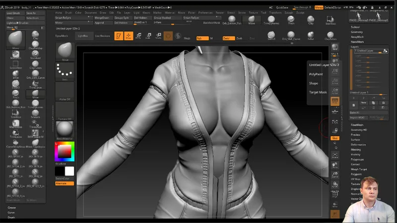 Продвинутое 3D моделирование персонажей