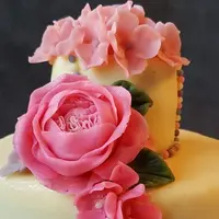 Малайзийские цветы из мастики