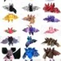 Плюшевая летучая мышка