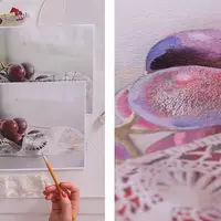 Кружево акварелью