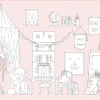 Набор деталей для детских комнат