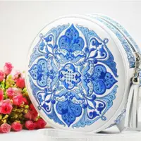 Выкройка круглой сумки №67 (два размера) + техническое описание