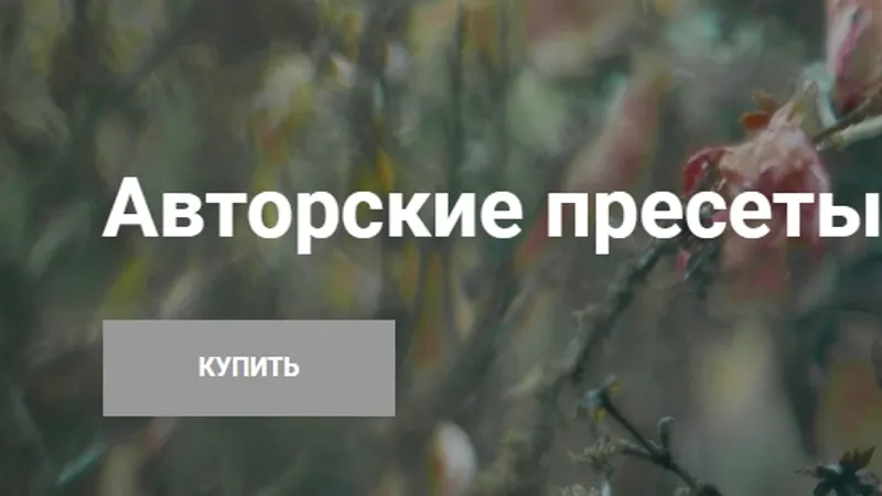 Авторские пресеты