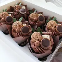 Шоколадные капкейки