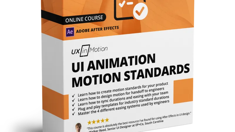 UI Animation Motion Standards