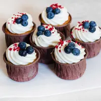 ПП Кокосовый капкейк с ягодной начинкой