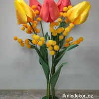 Тюльпаны из изолона