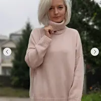 Свяжи свитер Oversize по своим меркам на вязальной машине