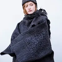 Фактурное пальто