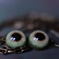 Роспись прозрачных стеклянных глазок