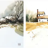 Акварельный дзен