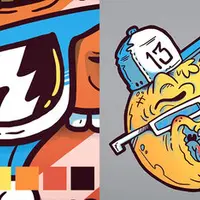 Цифровая иллюстрация, применяемая в продуктах