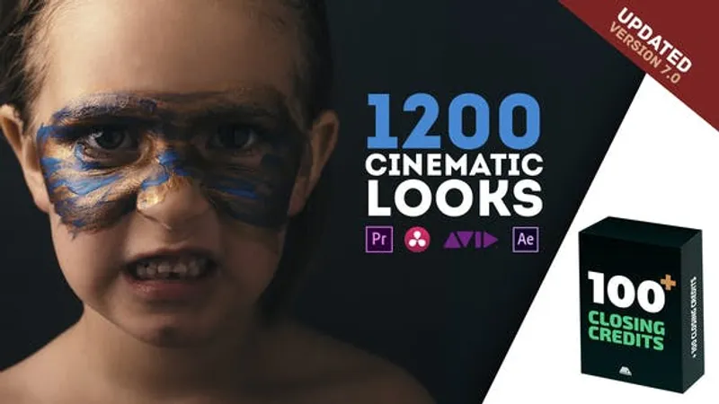 LUTs Color Presets Pack Cinematic Looks - Premiere Pro