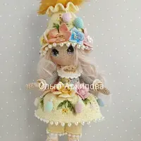 [Вязание] Куколка Пасхальное яичко [Ольга Архипова]