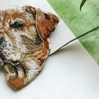 Вышивка: Лабрадор