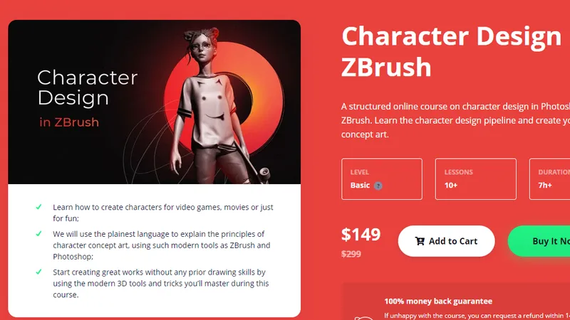 Character Design in ZBrush