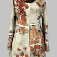 Пальто на трехмерном шаблоне