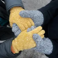Вязание. Мужские перчатки Manly gloves