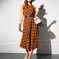 Летнее платье из шелка