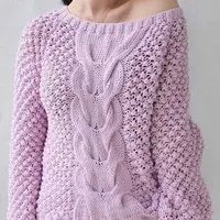 Хлопковый свитер